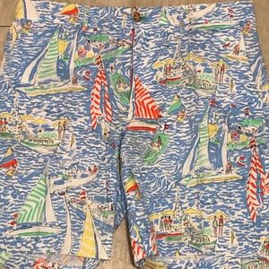 Lilly Pulitzer sailboat shorts